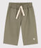 Kinder-Bermudashorts aus Baumwolle für Jungen grün MARECAGE