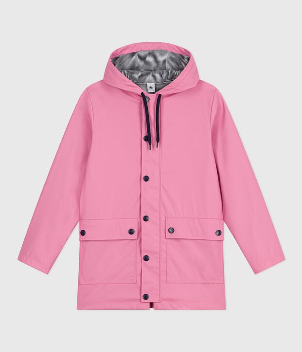 Ikonische Regenjacke Damen/Herren rosa