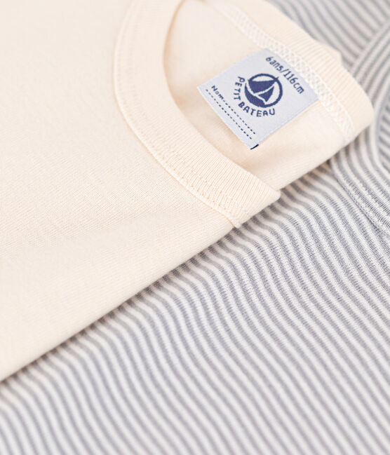 2er-Set kurzärmelige T-Shirts aus Baumwolle für Jungen variante 1