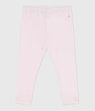 Baby-Leggings aus einfarbiger Baumwolle