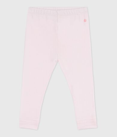 Baby- Leggings aus einfarbiger Baumwolle