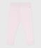Baby-Leggings aus einfarbiger Baumwolle rosa BARELY