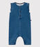 Ärmelloser Baby-Overall aus Denim blau BLEU DELAVE