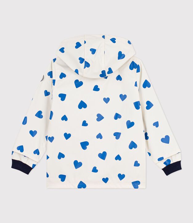 Ikonische Kinder-Regenjacke blau/blau