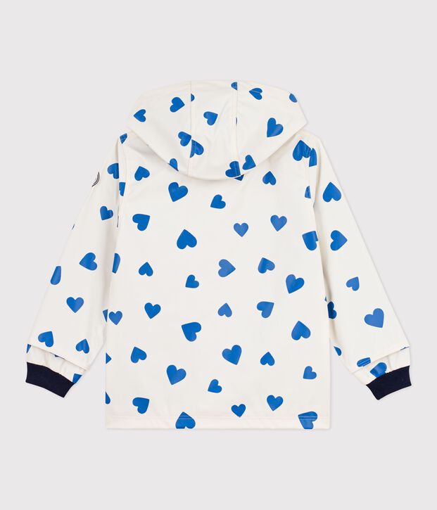 Ikonische Kinder-Regenjacke blau/blau