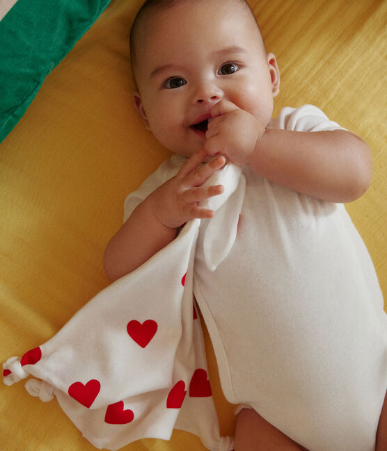 2er-Set kurzärmelige Baby-Wickelbodys aus einfarbiger Baumwolle variante 1