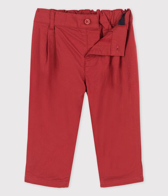 Baby-Hose aus Serge-Stoff braun OMBRIE