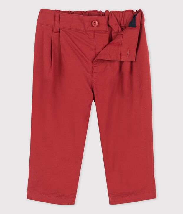 Baby-Hose aus Serge-Stoff braun