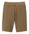Jungen-Bermudashorts aus schwerem Jersey braun SHITAKE