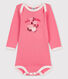 Langärmliger Baby-Body für Mädchen