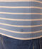 T-Shirt L’ICONIQUE aus Baumwolle mit rundem Ausschnitt für Damen AZUL/ MONTELIMAR