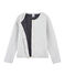 Kinder-Cardigan Mädchen grau BELUGA CHINE