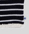 Kinder-Snood Mädchen/Jungen blau SMOKING/weiss MARSHMALLOW