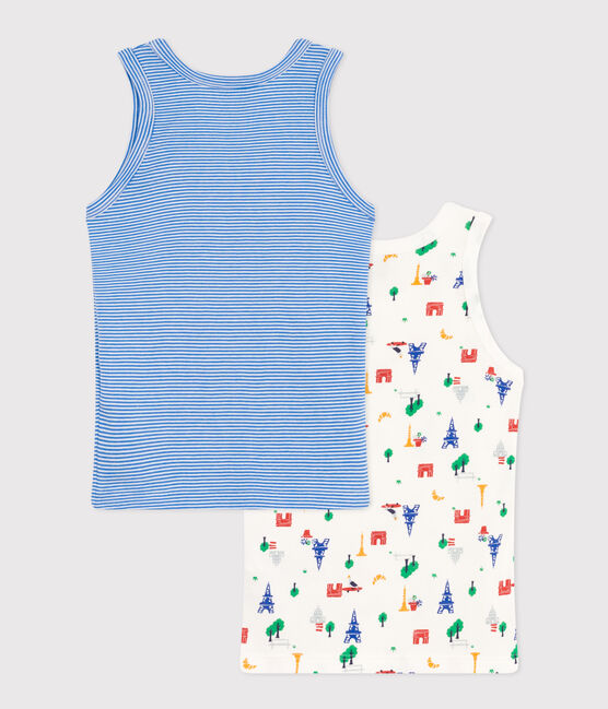 2er-Set Kinder-Tanktops aus Baumwolle  variante 1