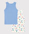 2er-Set Kinder-Tanktops aus Baumwolle  variante 1