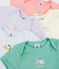 5er-Set kurzärmelige Baby-Bodys mit Früchte-Motiv für Mädchen variante 1