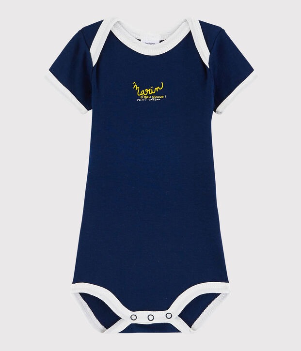 Kurz&auml;rmeliger Baby-Body Jungen MEDIEVAL