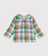 Baby-Bluse aus Musselin-Stoff