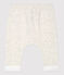 Baby-Hose aus Bio-Baumwolljersey in meliertem Grau beige MONTELIMAR CHINE