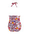 Damen-Badeanzug aus recyceltem Material rosa PATIENCE/weiss MULTICO