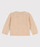 Baby-Cardigan aus Wolle naturfarben AVALANCHE