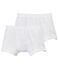 2er-Set Boxershorts für Jungen weiss LOT