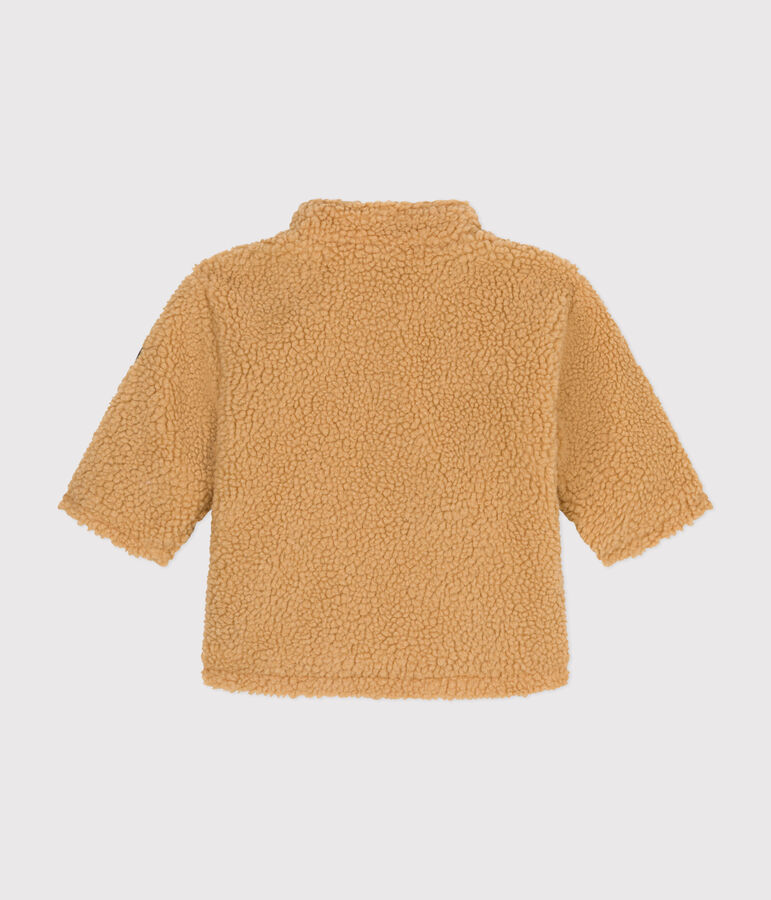 Baby-Jacke aus Sherpa beige