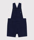 Kurze Baby-Latzhose aus Serge