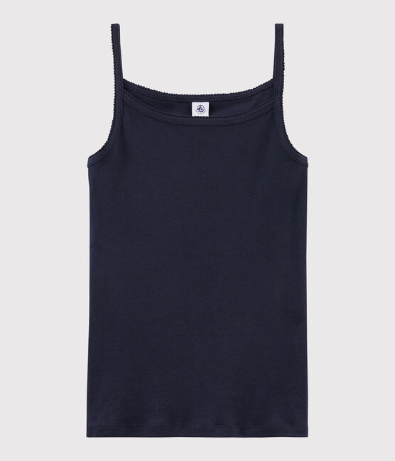 Damen-Trägershirt blau SMOKING