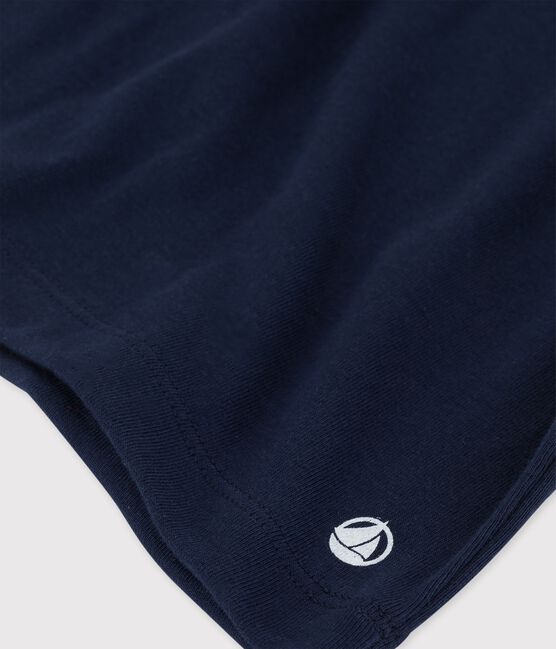 Unterziehpullover aus Baumwolle für Mädchen / Jungen blau SMOKING