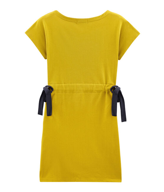 Kurzärmeliges kleid damen grün BAMBOO