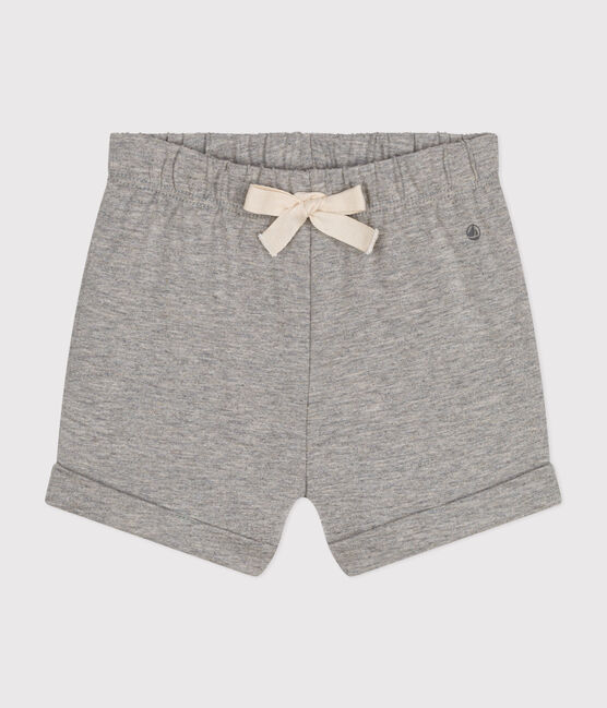 Baby-Shorts aus leichtem Jerseystoff grau CHATON CHINE