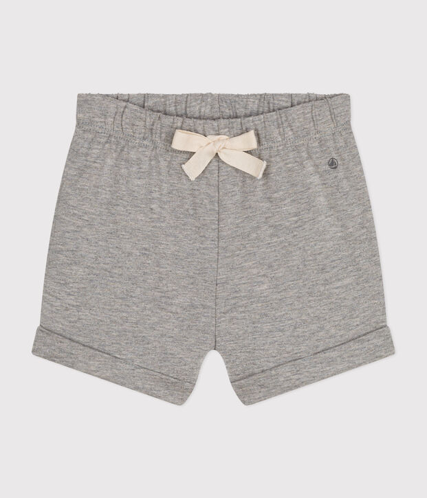 Baby-Shorts aus leichtem Jerseystoff grau