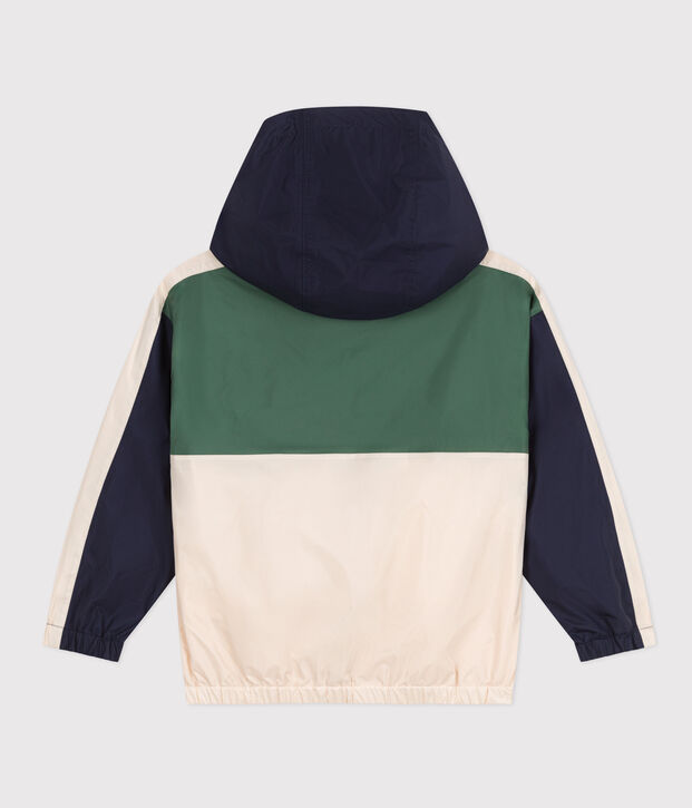 Kinder-Windjacke naturfarben/vielfarbig