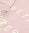 Kinder-Sweatshirt aus Molton für Mädchen rosa SALINE