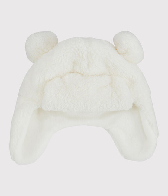 Kindermütze für Mädchen weiss MARSHMALLOW