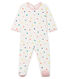 Baby-Strampler aus Molton für Mädchen