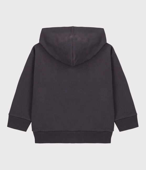 Kinder-Hoodie Petit Boat für Jungen, mit Reißverschluss grau DUMBO