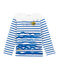 Kreative Kinder Jungen Marinière weiss MARSHMALLOW/blau PERSE