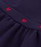 &Auml;rmelloses Baby-Kleid aus Baumwolle mit  Herzstickerei SOIR