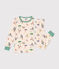 Kinder-Pyjama aus Baumwolle mit Sportmotiven weiss AVALANCHE/ MULTICO