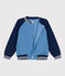 Kinder College-Jacke aus einfarbiger Baumwolle  ALASKA/ MEDIEVAL