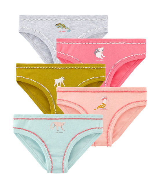 5er-Set Unterhosen für kleine Mädchen variante 1