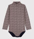 Langärmeliger Baby-Body mit Rollkragen