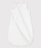 Babyschlafsack aus Doppeljersey weiss MARSHMALLOW/weiss MULTICO