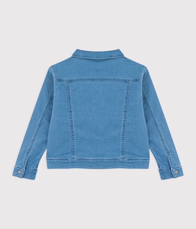 Kinder-Denim-Jacke M&auml;dchen - Jungen blau DENIM CLAIR