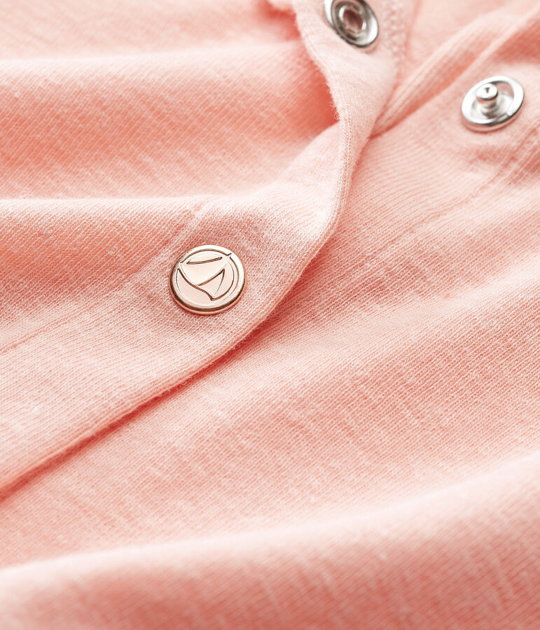 Baby-cardigan aus baumwolle/leinen m&auml;dchen ROSAKO