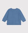 Baby-Cardigan aus Baumwollstrick in Ajour-Optik blau BEACH
