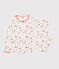 Kinderpyjama aus Bio-Baumwolle mit Paris-Print für Mädchen weiss MARSHMALLOW/weiss MULTICO