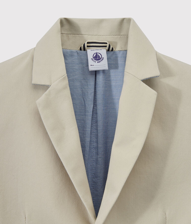 Kinderjacke Jungen beige